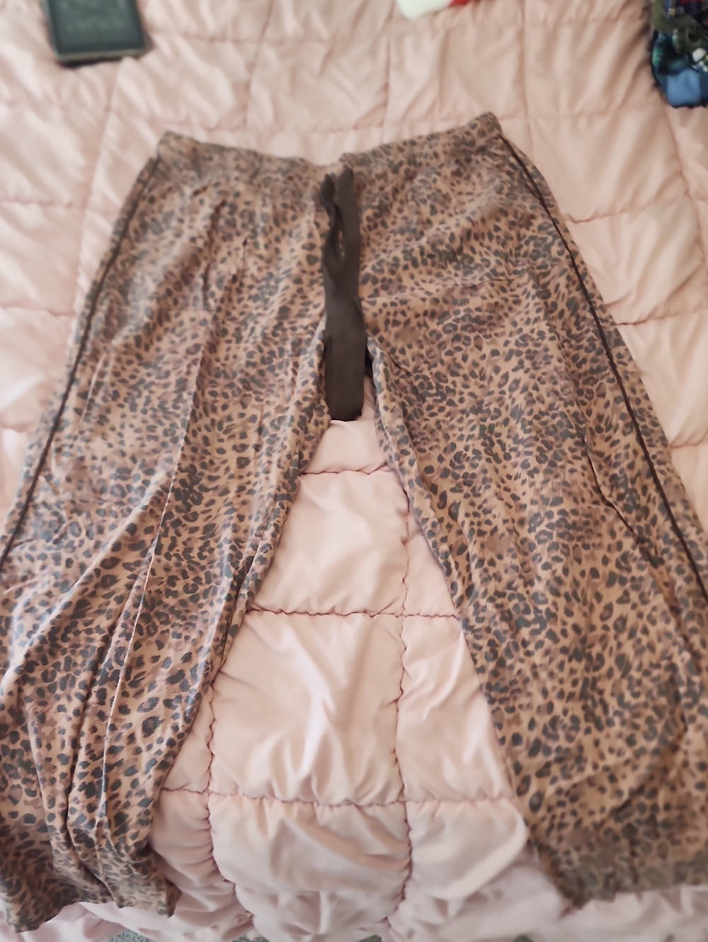 aerie Leopard Print Pajama Pants